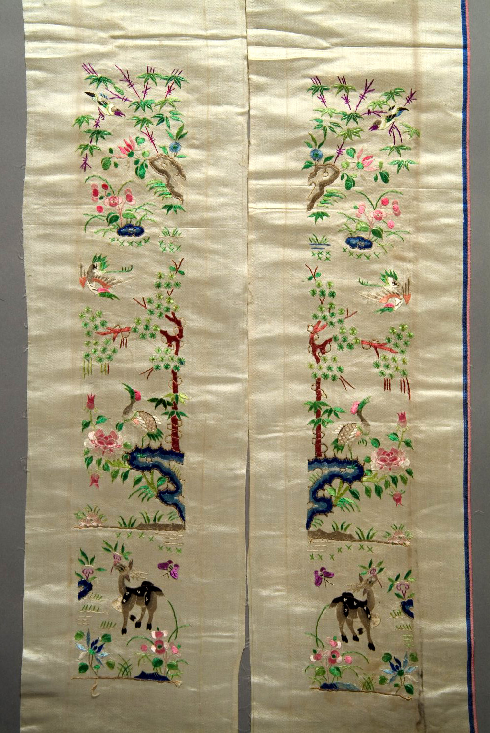 tessuto, opera isolata - manifattura cinese (sec. XIX)