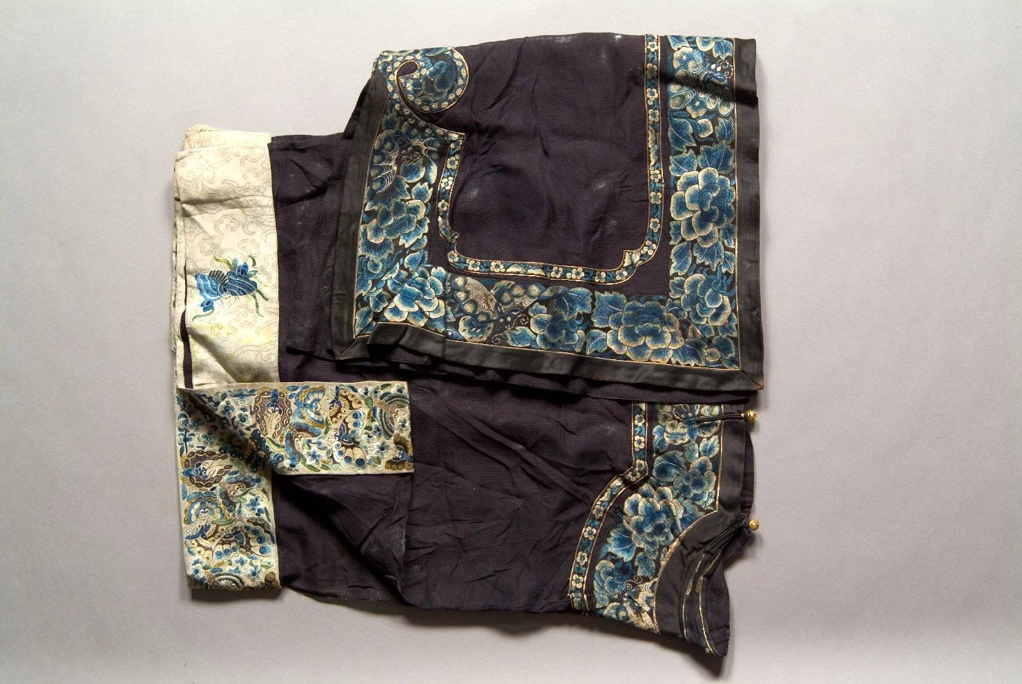 abito, opera isolata - manifattura cinese (sec. XIX)