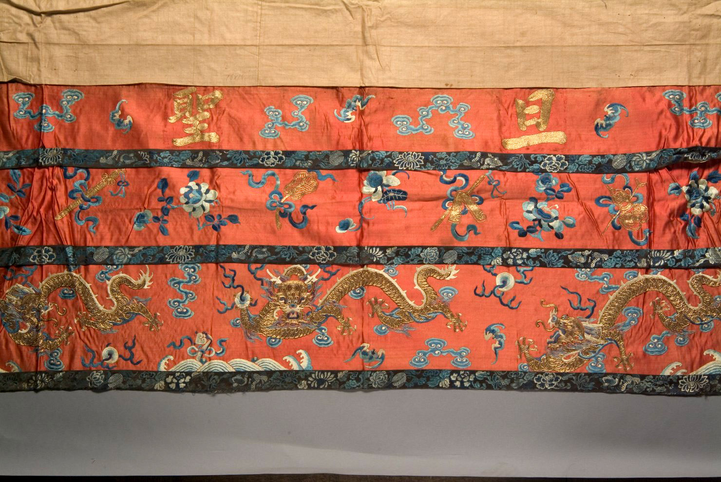 tessuto, opera isolata - manifattura cinese (sec. XIX)