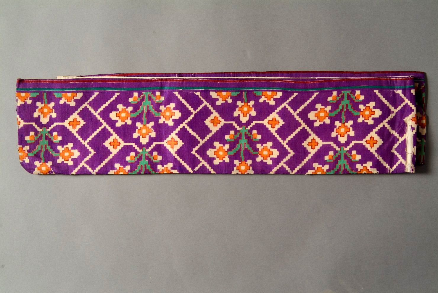 cintura decorata, elementi decorativi (abito, opera isolata) - ambito asiatico (sec. XIX)