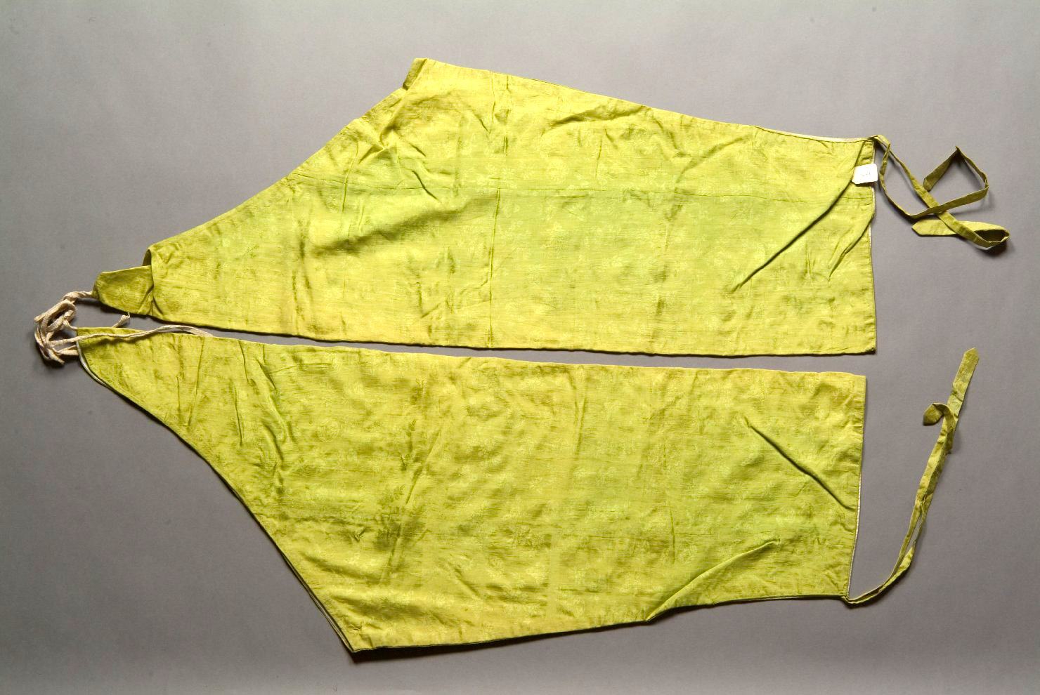 calzoni decorati, elementi decorativi (abito, opera isolata) - ambito cinese (sec. XIX)