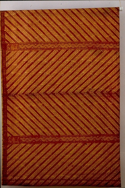 gonna decorata, elementi decorativi (abito, opera isolata) - manifattura di Giava (sec. XIX)