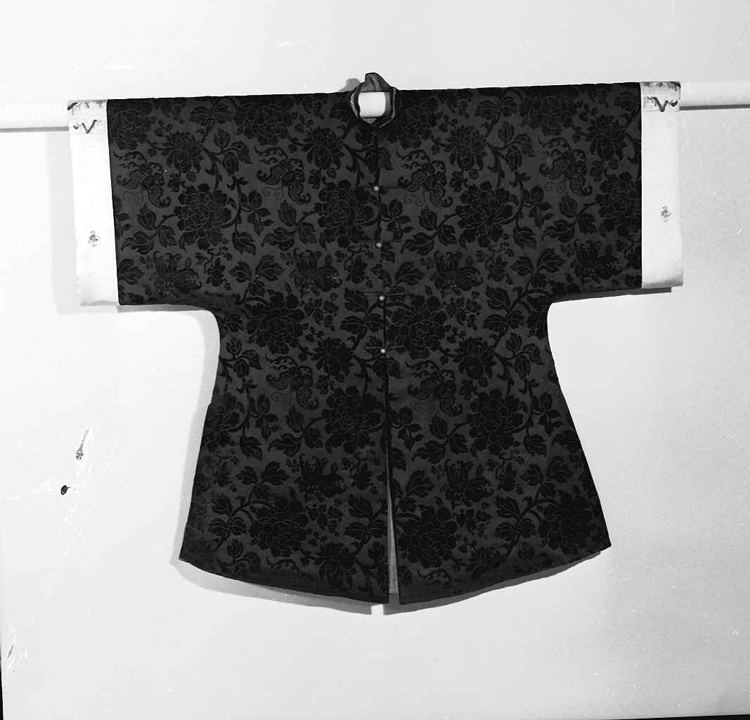 coppia di strisce per maniche, elementi decorativi (abito, opera isolata) - ambito cinese (sec. XIX)