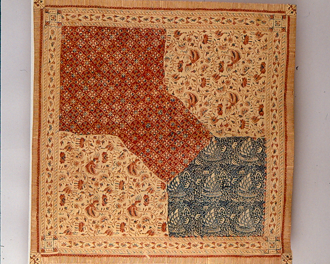 motivi decorativi (tessuto, opera isolata) - manifattura indonesiana (sec. XIX)