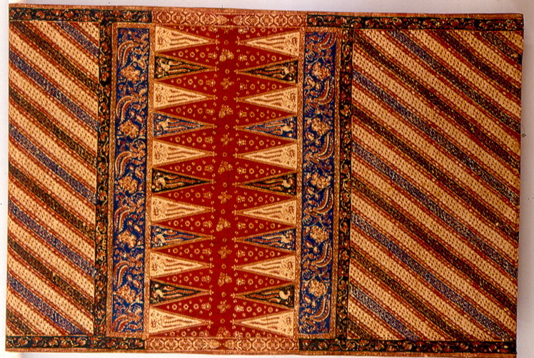 motivi decorativi (tessuto, opera isolata) - manifattura indonesiana (sec. XIX)
