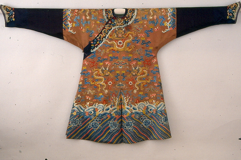 motivi decorativi (abito, opera isolata) - manifattura cinese (sec. XIX)