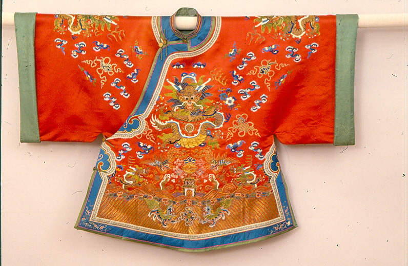 motivi decorativi (abito, opera isolata) - manifattura cinese (sec. XIX)