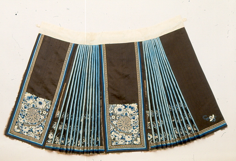 motivi decorativi (abito, opera isolata) - manifattura cinese (sec. XIX)