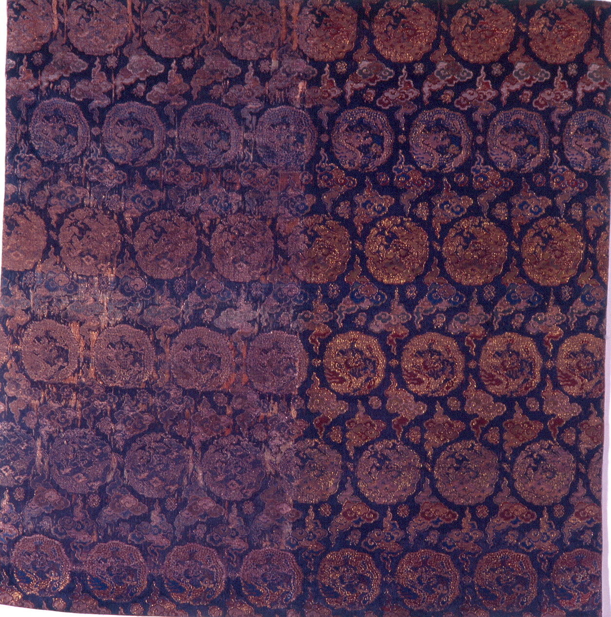 motivi decorativi (tessuto, opera isolata) - manifattura giapponese (sec. XIX)