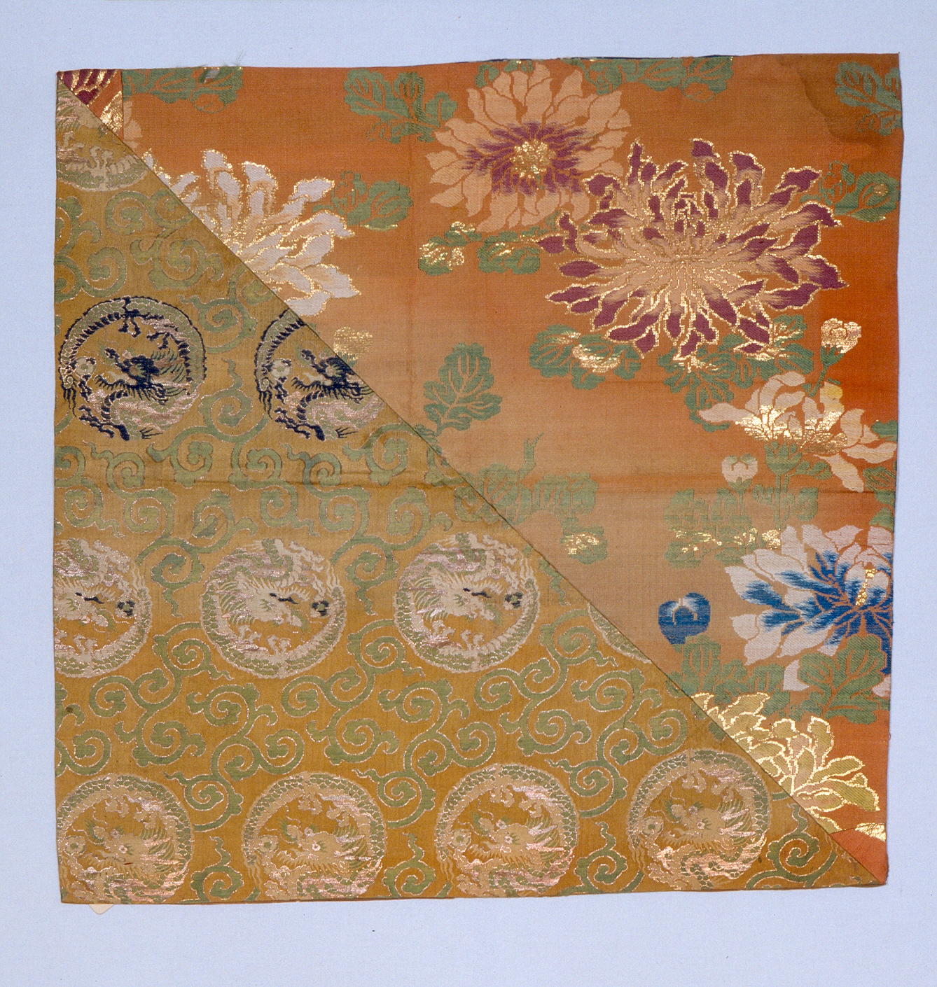 motivi decorativi (tessuto, opera isolata) - manifattura giapponese (sec. XIX)