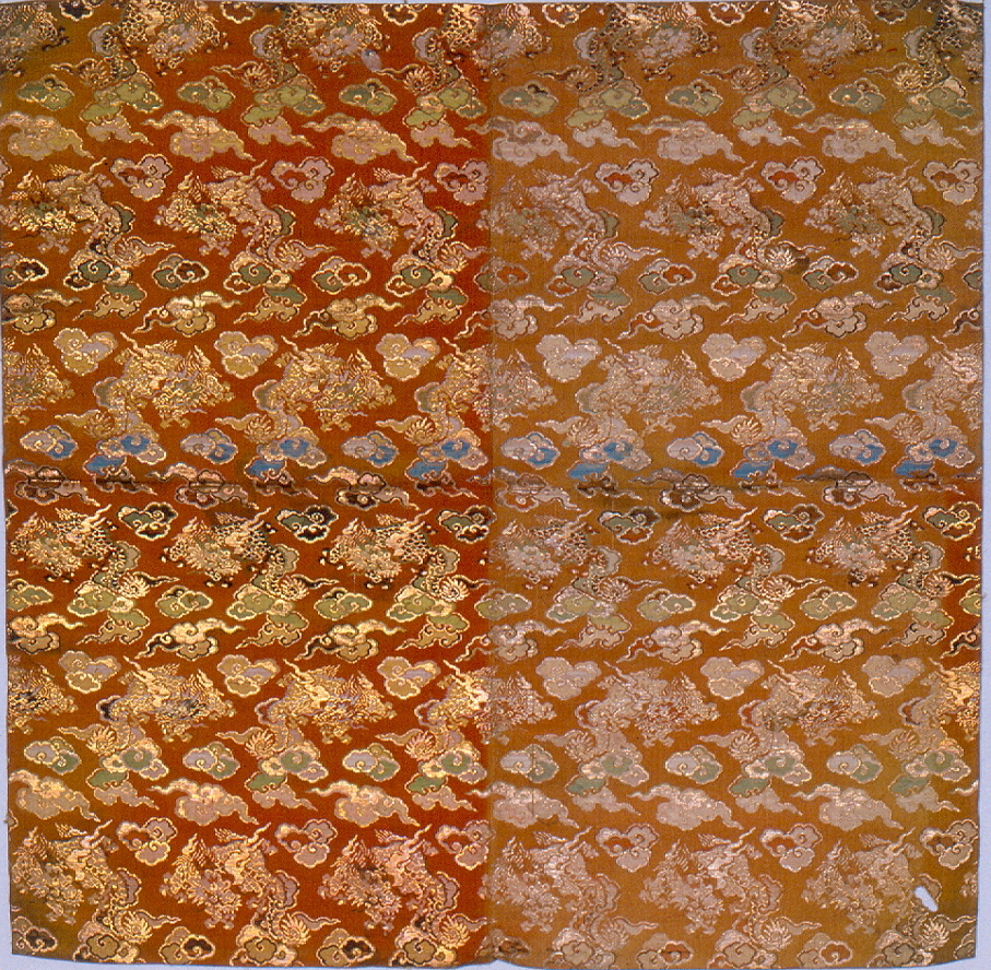 motivi decorativi (tessuto, opera isolata) - manifattura giapponese (sec. XIX)