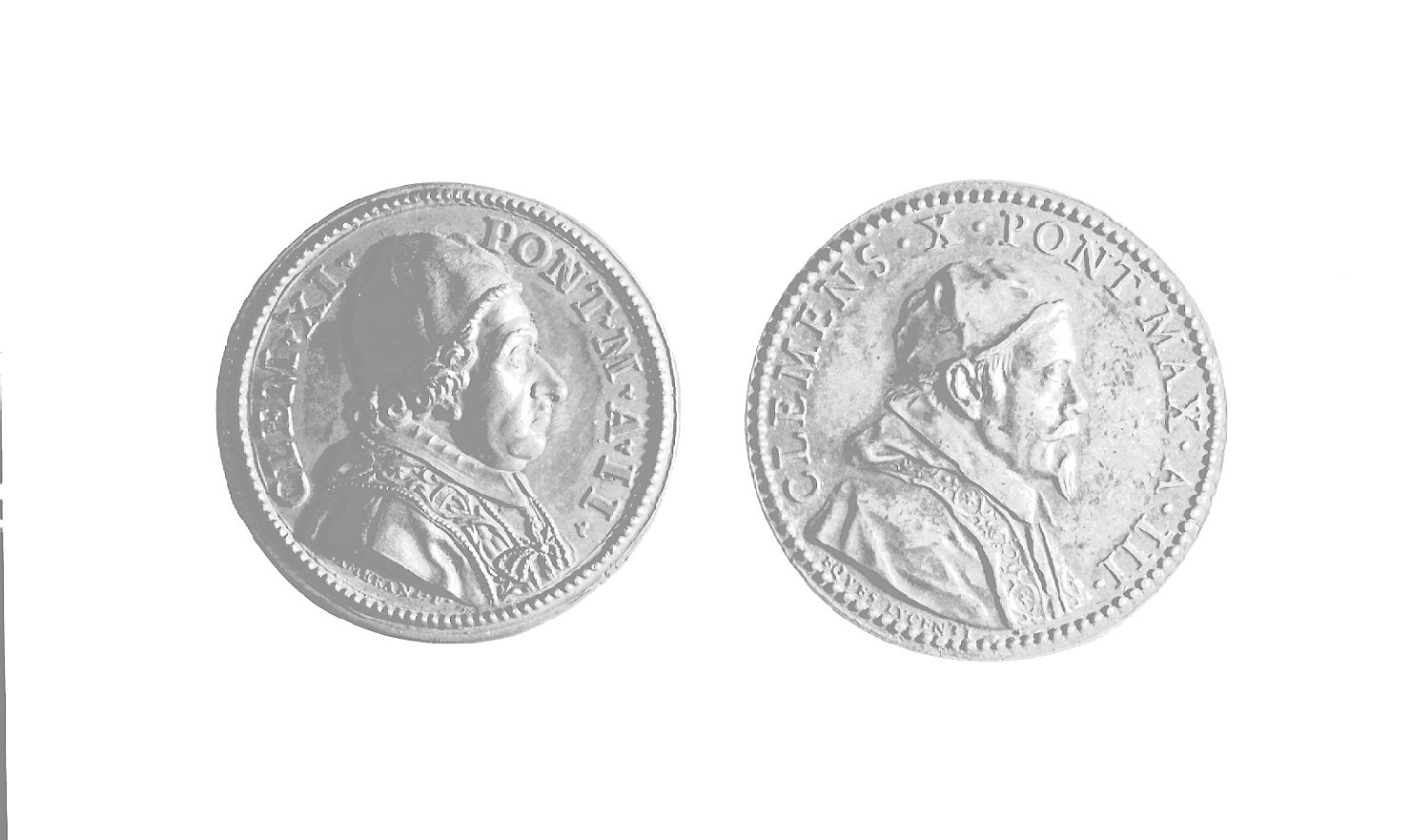 ritratto d'uomo di profilo (medaglia, elemento d'insieme) di Hamerani Giovanni (sec. XVIII)
