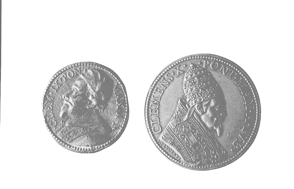 ritratto d'uomo di profilo (medaglia, elemento d'insieme) di Lucenti Girolamo (sec. XVII)