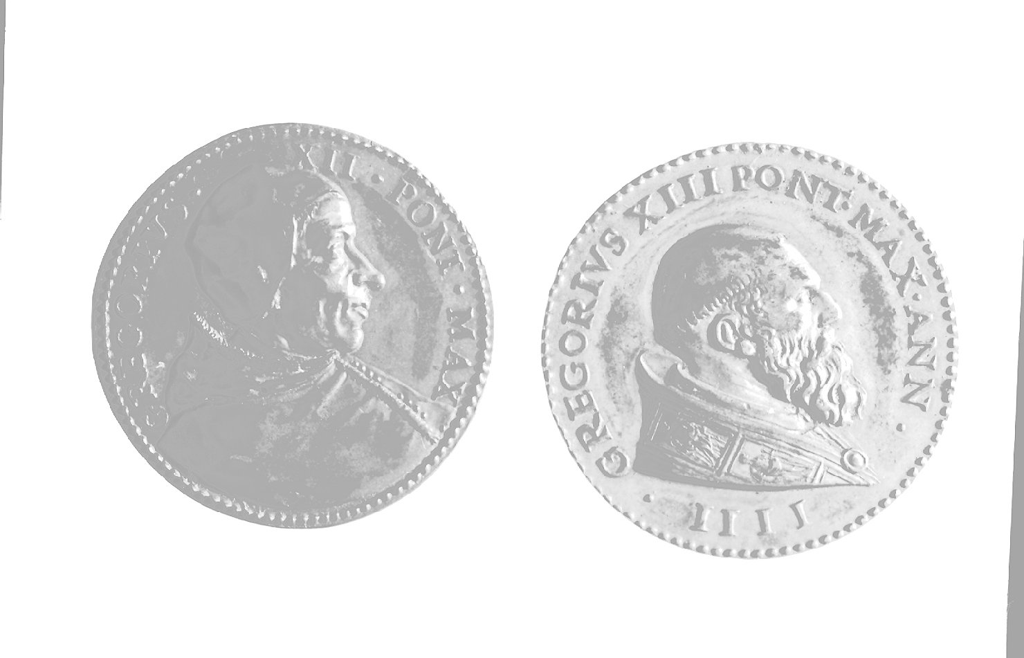ritratto d'uomo di profilo (medaglia, elemento d'insieme) - ambito romano (sec. XV)