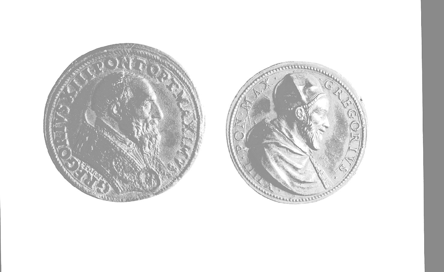ritratto d'uomo di profilo (medaglia, elemento d'insieme) di Fragni Lorenzo (sec. XVI)