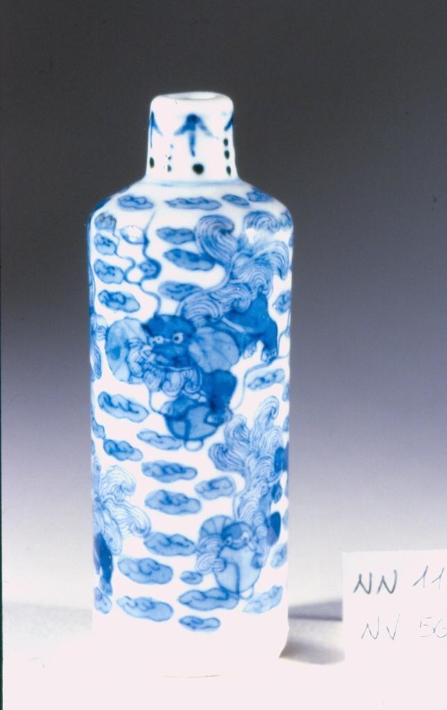 animali fantastici (tabacchiera, opera isolata) - ambito cinese (sec. XVIII)