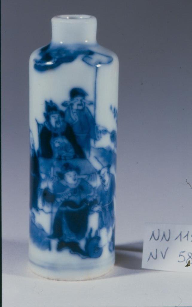 scena di vita campestre (tabacchiera, opera isolata) - ambito cinese (secc. XVII/ XIX)