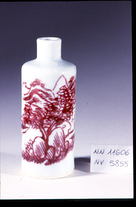 scena campestre con figure (tabacchiera, opera isolata) - ambito cinese (secc. XVII/ XIX)