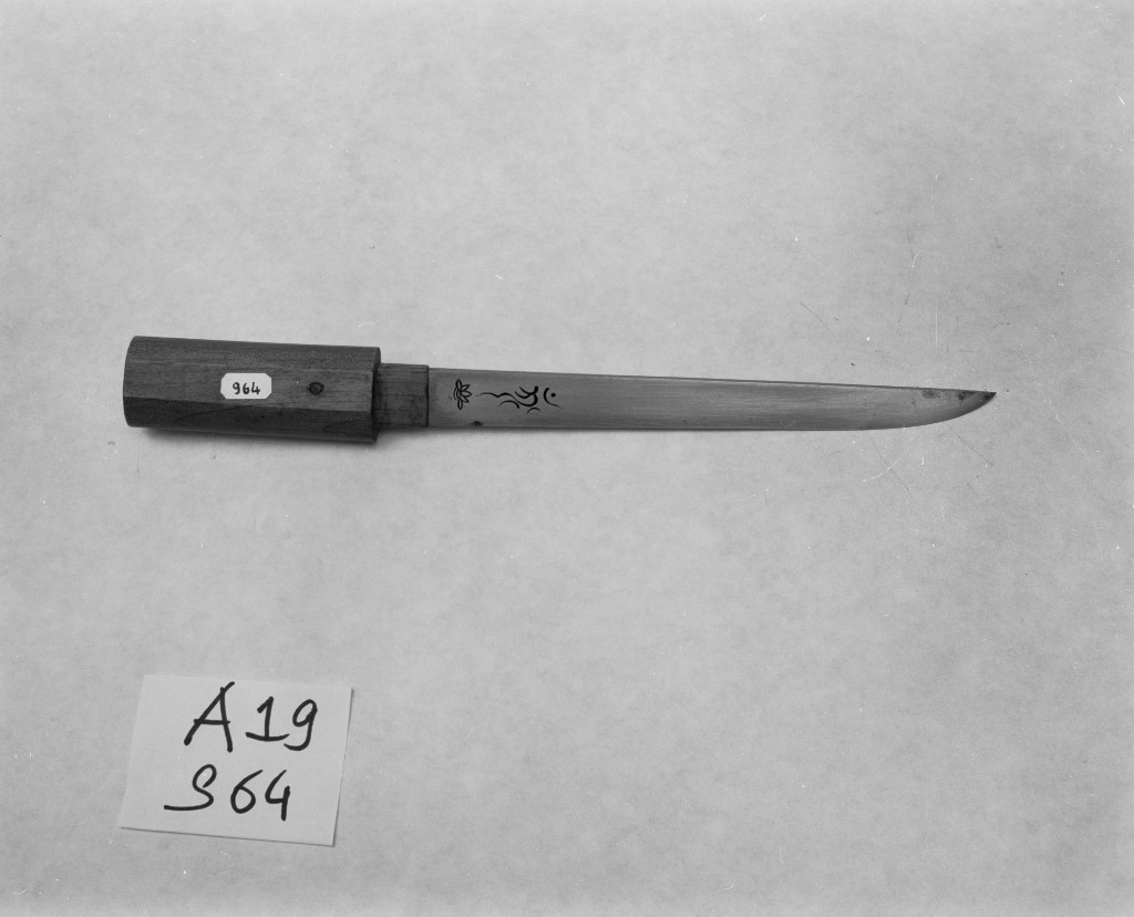 pugnale, opera isolata di Tanba No Kami Yoshimichi (sec. XIX)