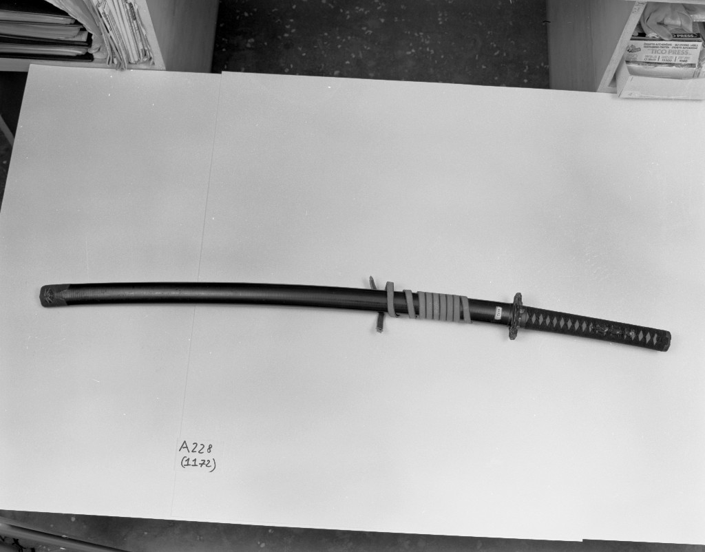 spada, opera isolata - ambito giapponese (sec. XIX)