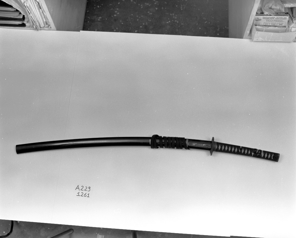 spada, opera isolata - ambito giapponese (sec. XIX)