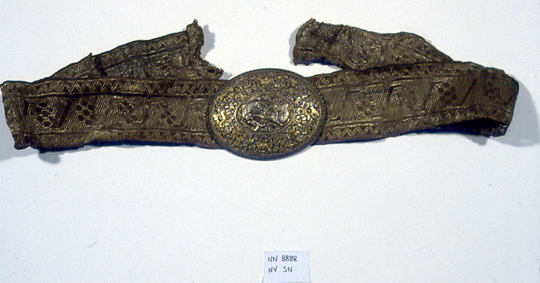 motivi decorativi vegetali e animali (cintura, opera isolata) - ambito Asia sud-orientale (secc. XVII/ XIX)