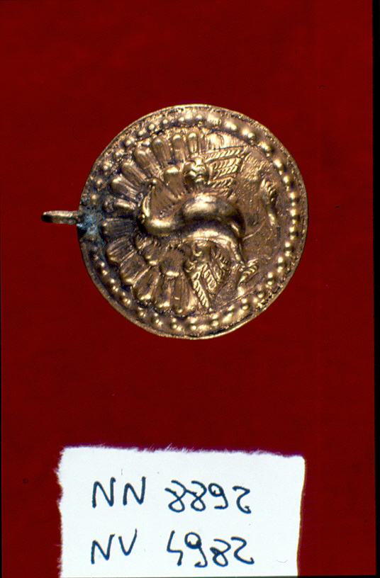 animali (medaglia, opera isolata) - ambito Asia sud-orientale (secc. XVII/ XIX)