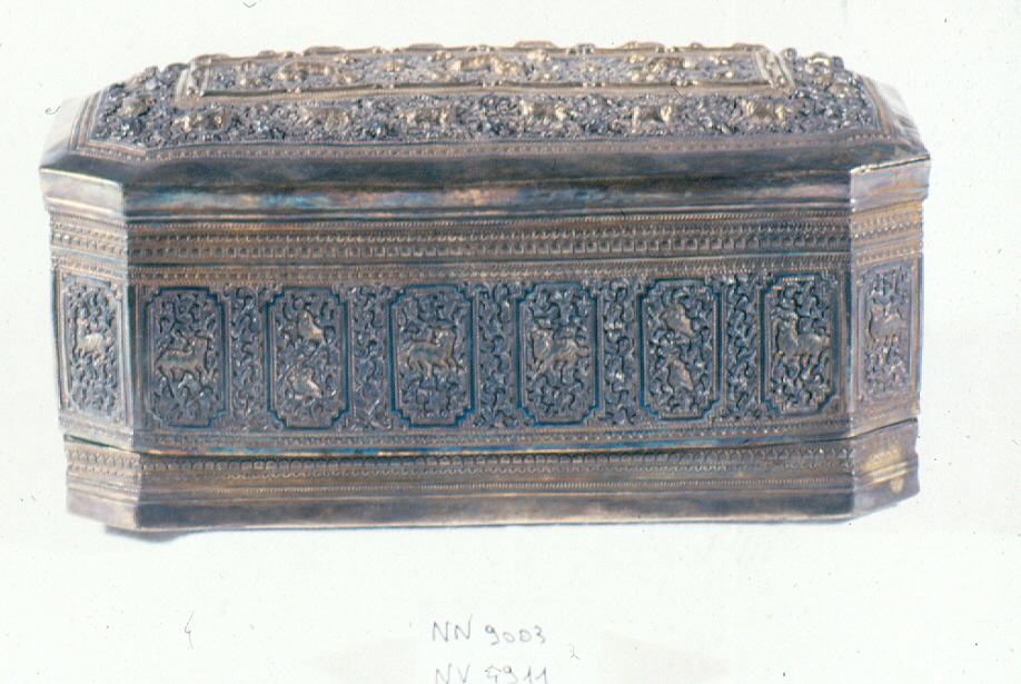 motivi decorativi vegetali e animali (cassetta, opera isolata) - ambito Asia sud-orientale (secc. XVII/ XIX)