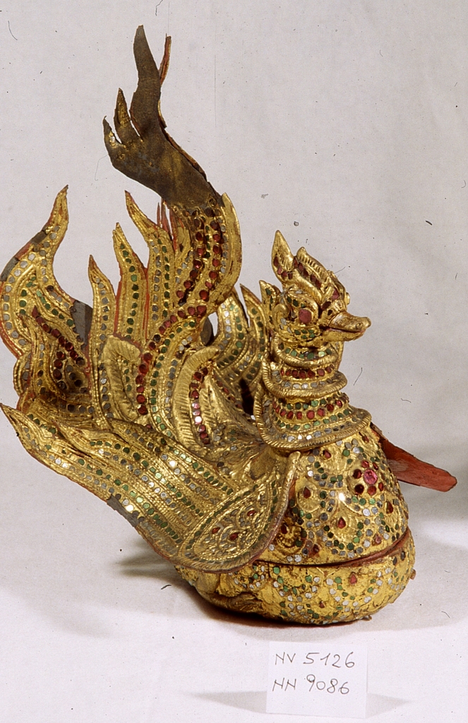 animali (scatola, opera isolata) - manifattura birmana (seconda metà sec. XIX)