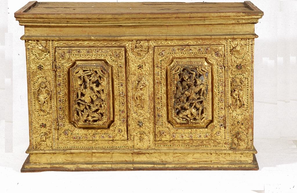 motivi decorativi (sadaik, opera isolata) - manifattura birmana (seconda metà sec. XIX)