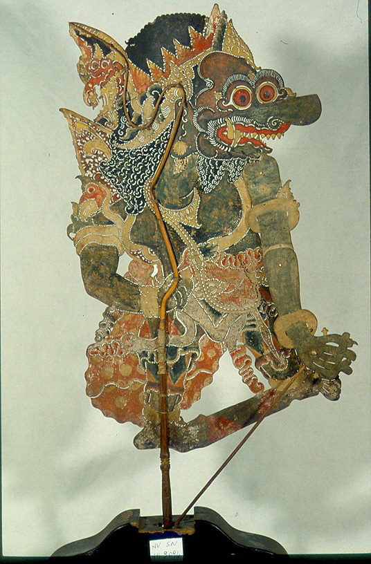 demone tentatore (marionetta, opera isolata) - ambito Asia sud-orientale (secc. XVII/ XIX)