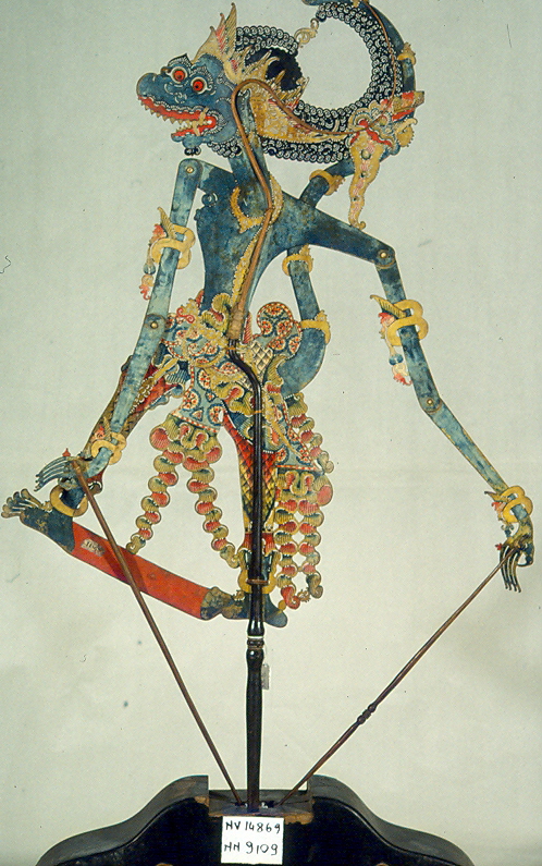 demone tentatore (marionetta, opera isolata) - ambito Asia sud-orientale (secc. XVII/ XIX)