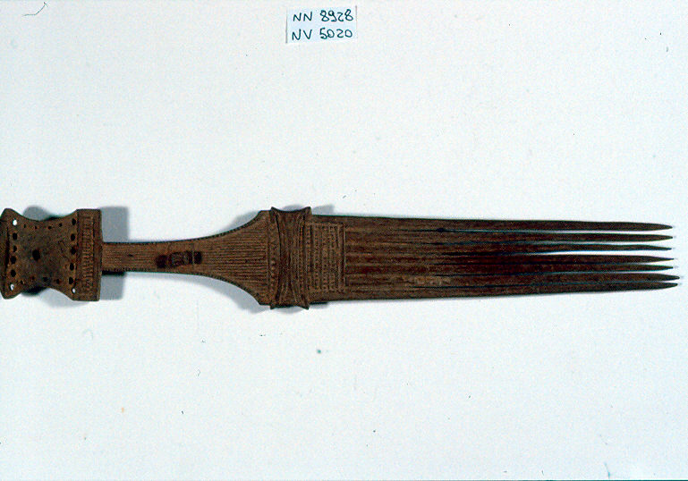 fermaglio per capelli, opera isolata - ambito Asia sud-orientale (secc. XVII/ XIX)