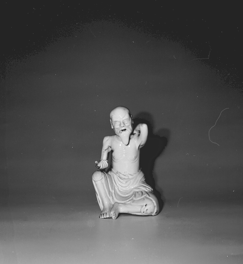 divinità orientale (statuetta, opera isolata) - ambito cinese (seconda metà sec. XVIII)