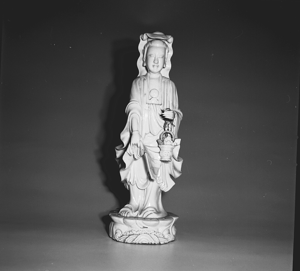 divinità orientale (statuetta, opera isolata) - ambito cinese (seconda metà sec. XVIII)
