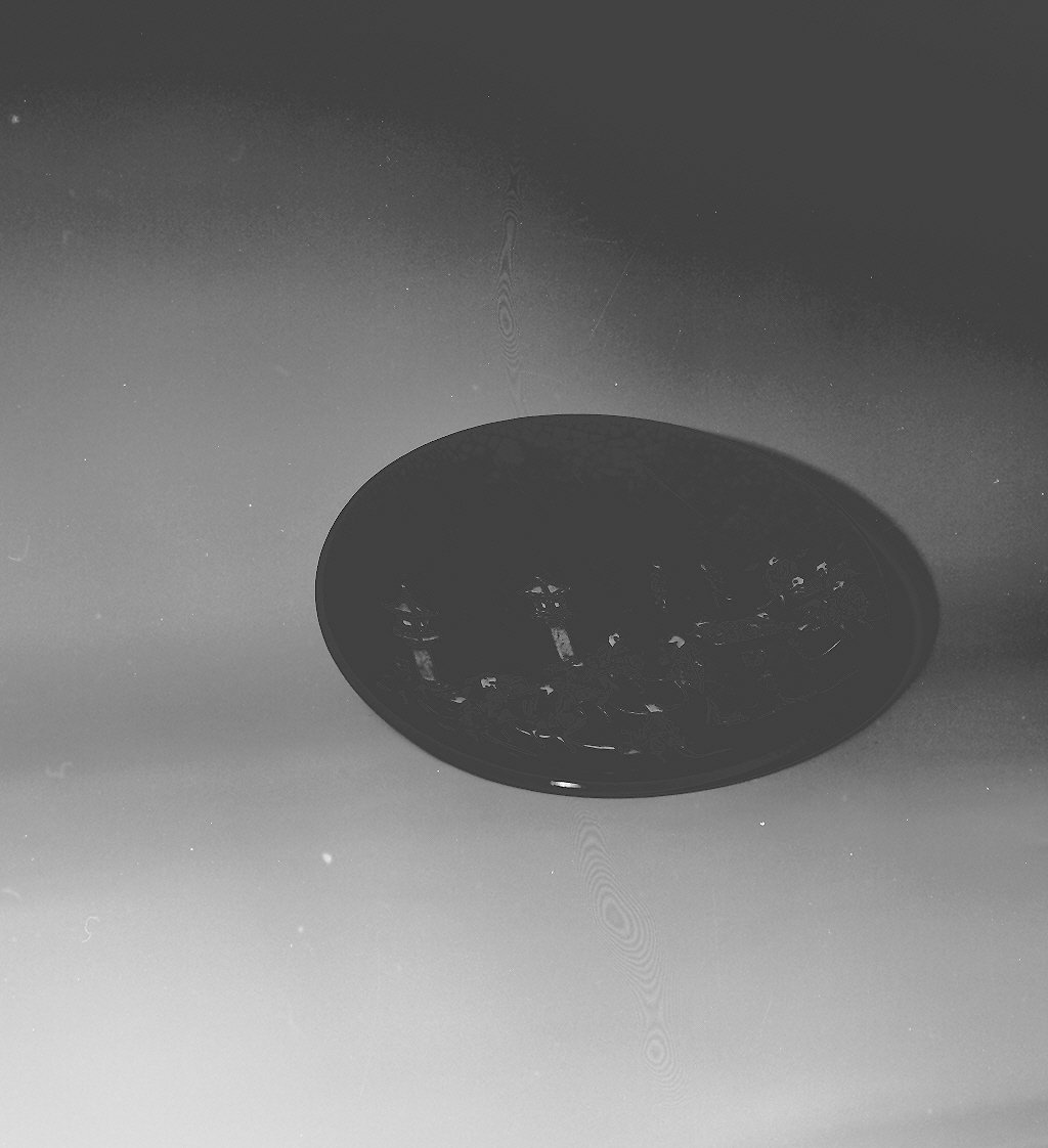 motivi decorativi (piatto, opera isolata) - ambito giapponese (secc. XVIII/ XIX)