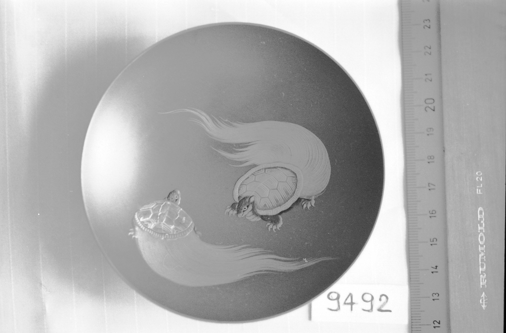 animali (coppetta, opera isolata) di Yoyusai (seconda metà sec. XIX)