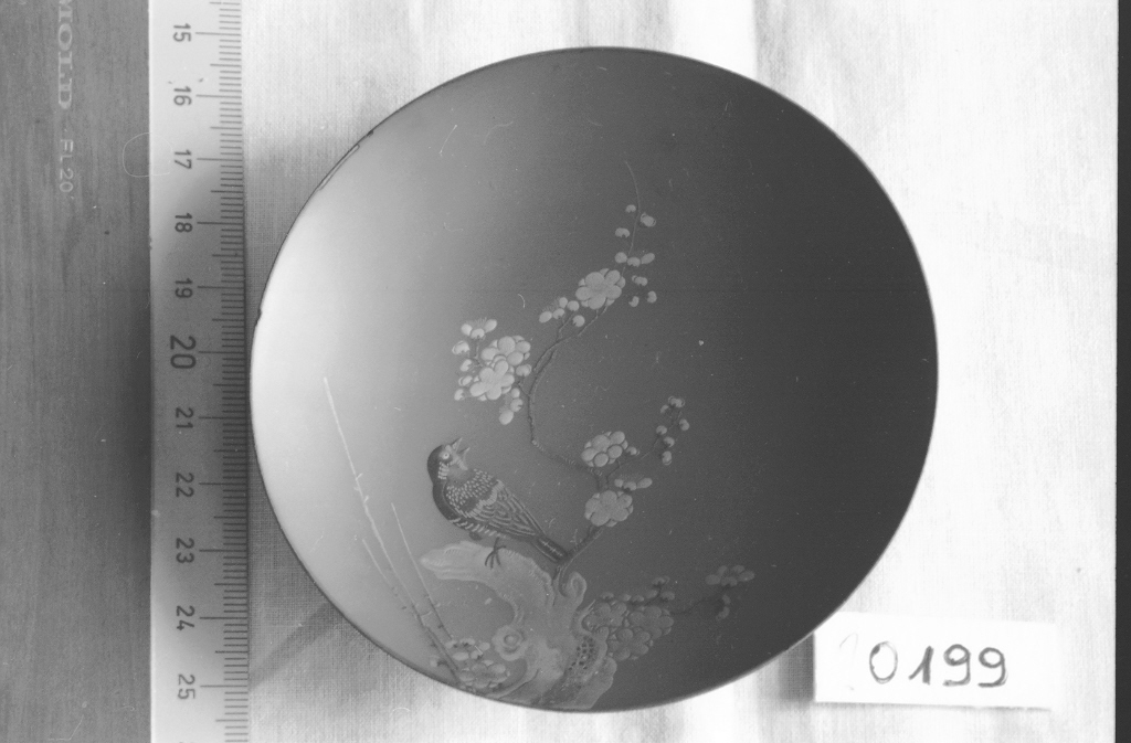 paesaggio con animali (coppetta, opera isolata) - ambito giapponese (seconda metà sec. XIX)