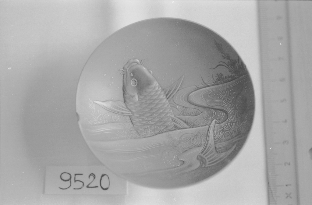 pesce (coppetta, opera isolata) - ambito giapponese (seconda metà sec. XIX)