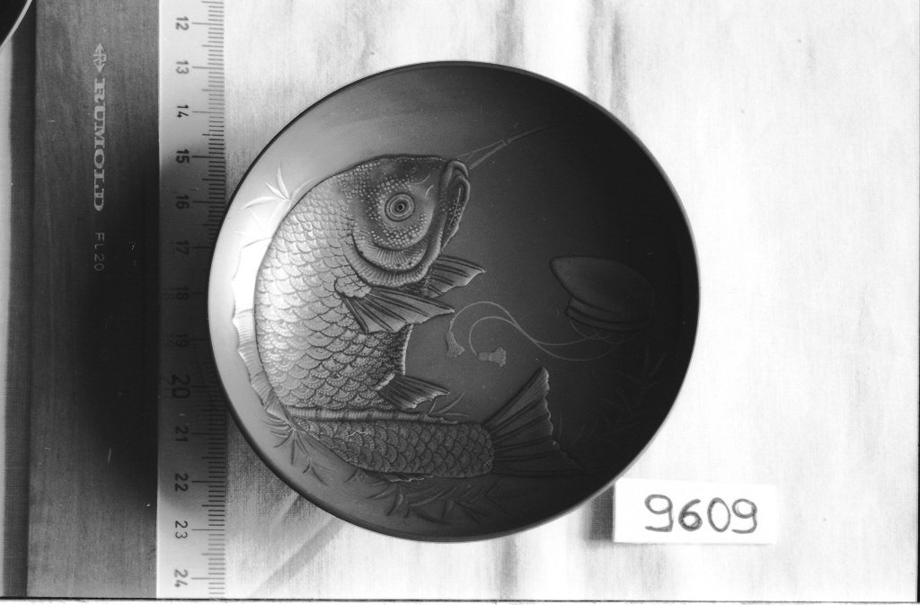 pesce (coppetta, opera isolata) - ambito giapponese (seconda metà sec. XIX)