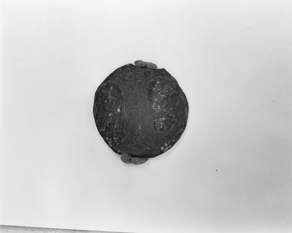 sigillo a pendente, elemento d'insieme - ambito veneto (sec. XVI)