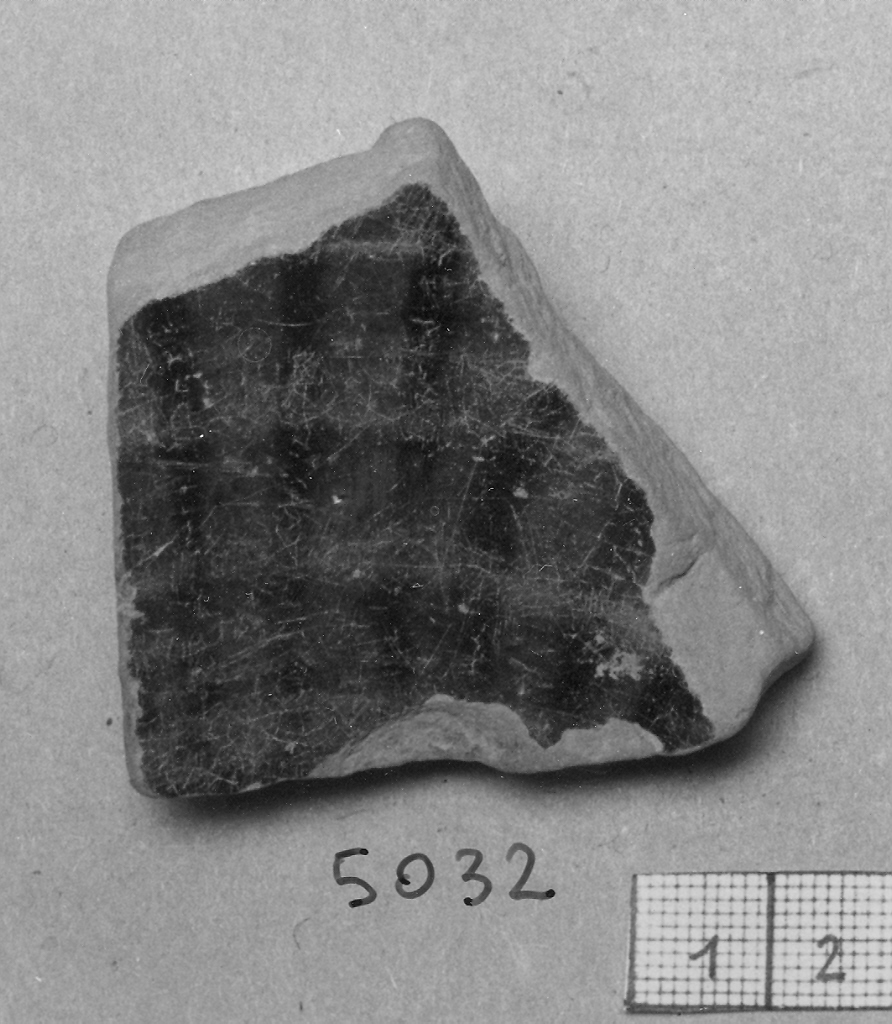 bacino, frammento - ambito veneziano (fine sec. XIII)