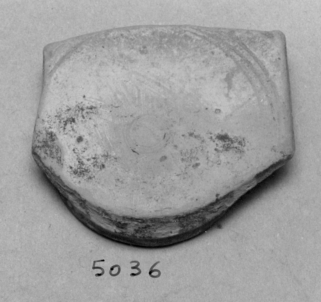 piatto, frammento - ambito veneziano (fine sec. XIII)