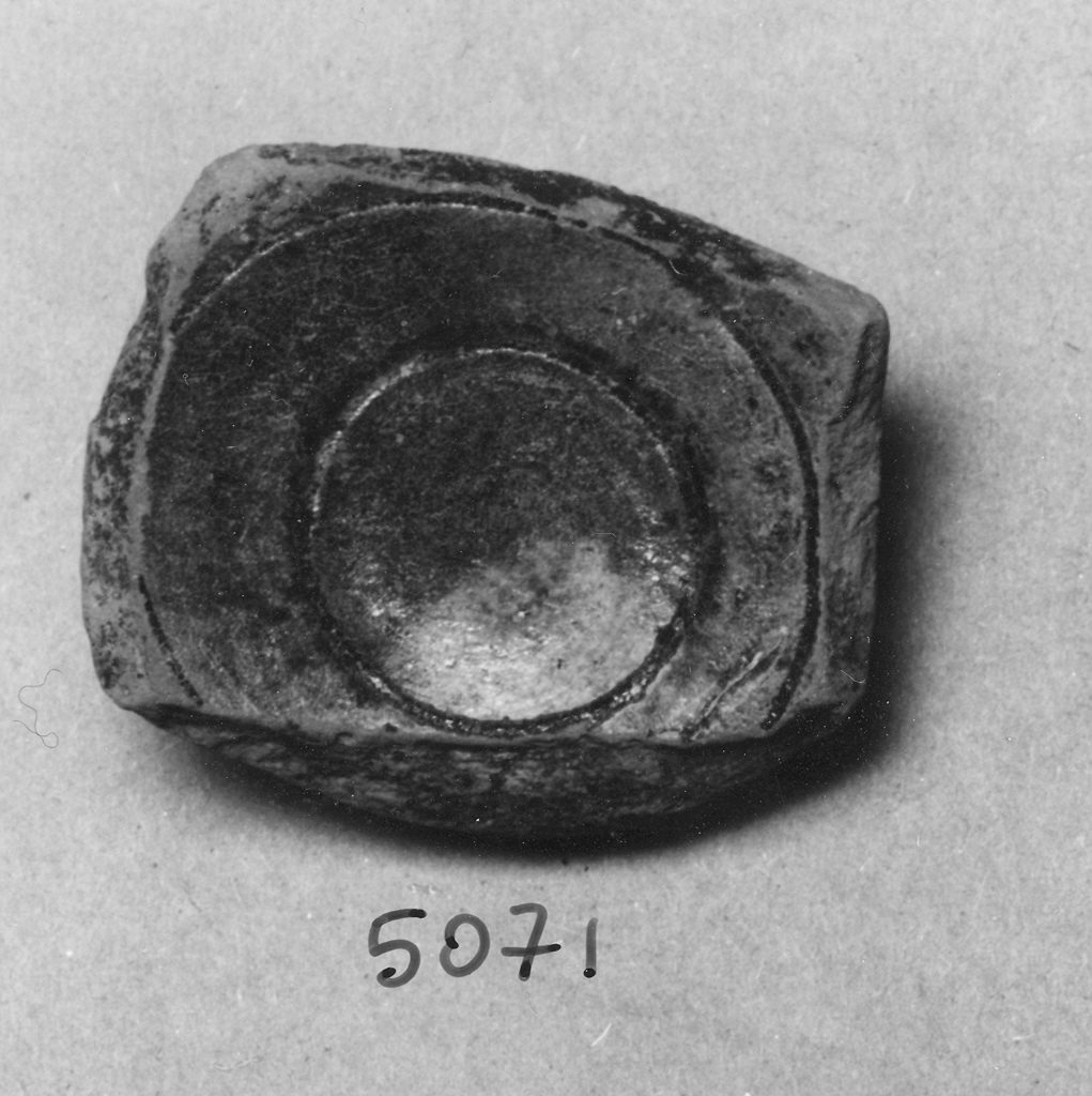 scodella, frammento - ambito veneziano (fine sec. XIII)