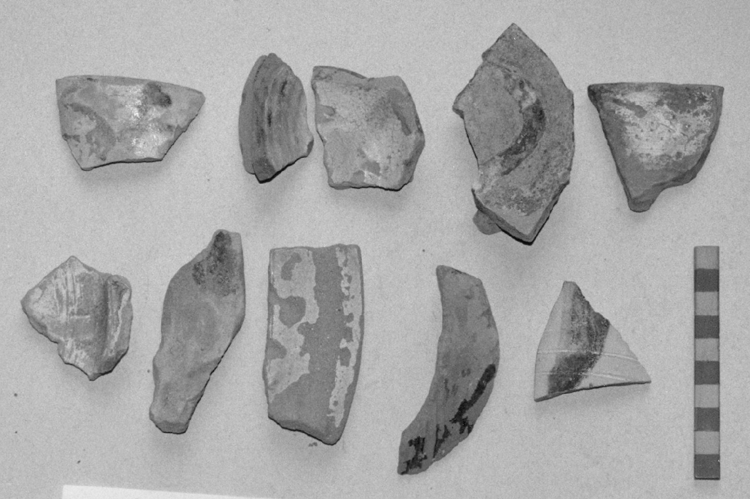 piatto, frammento - ambito bizantino (sec. XVIII)