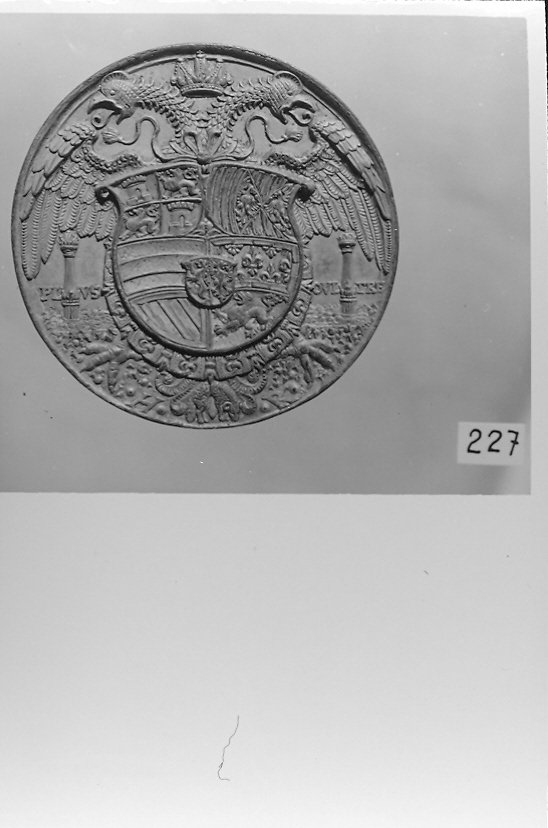 stemma (medaglia, opera isolata) - bottega francese (sec. XVI)