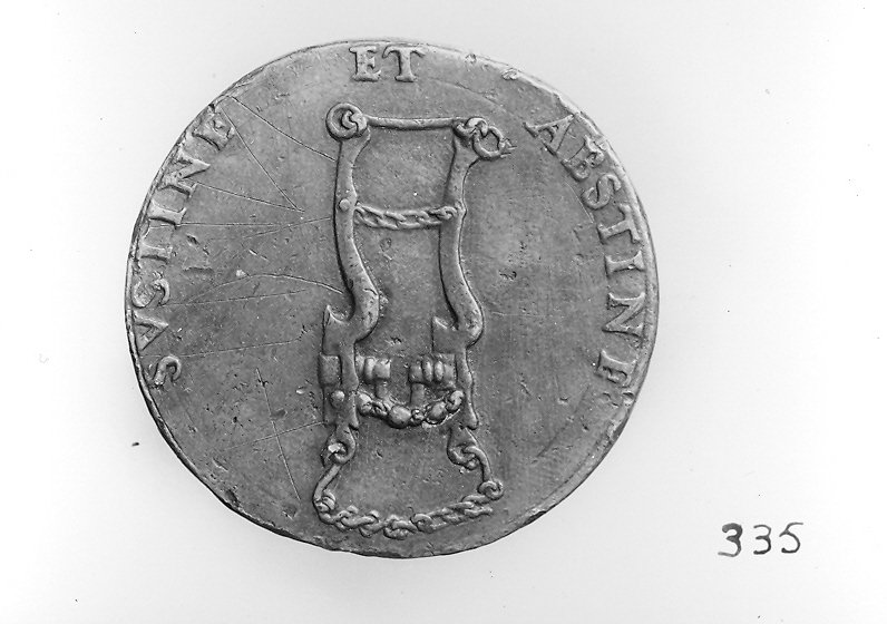 finimenti (medaglia, opera isolata) - bottega milanese (sec. XVI)