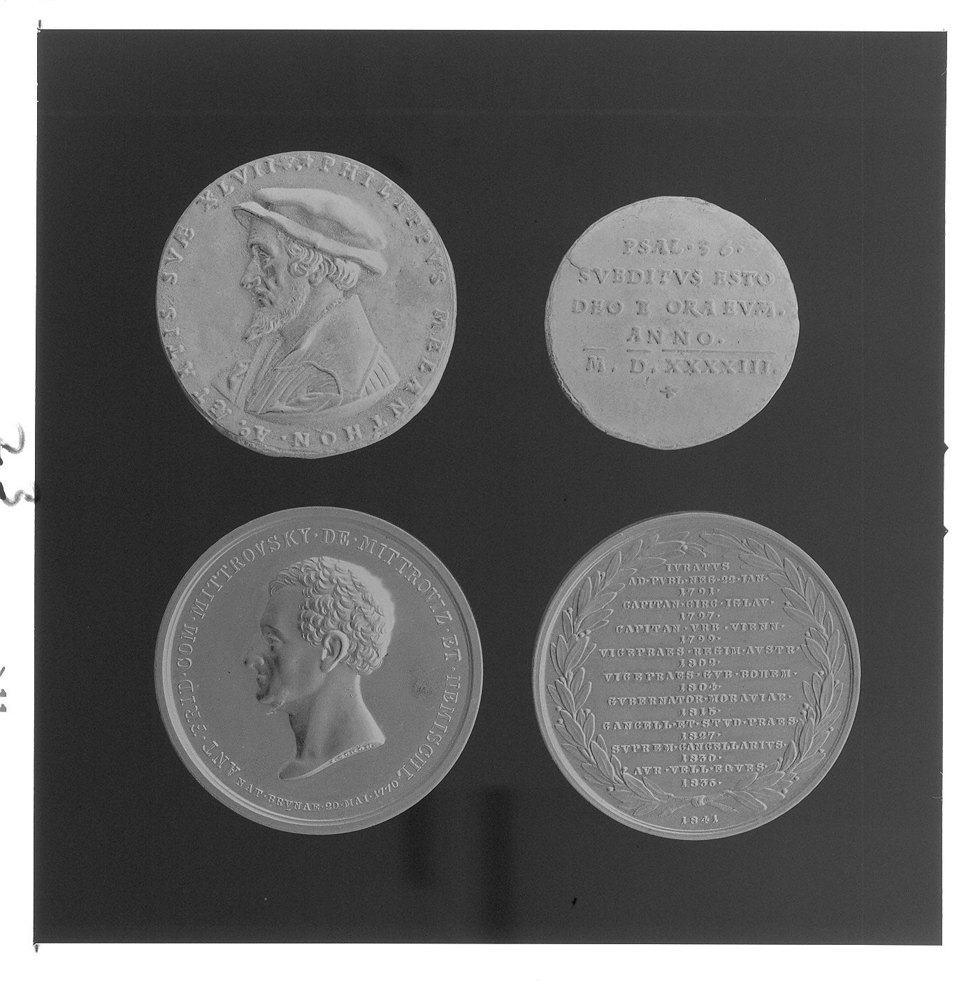 testa d'uomo di profilo (medaglia, opera isolata) - produzione Germania meridionale (sec. XVI)