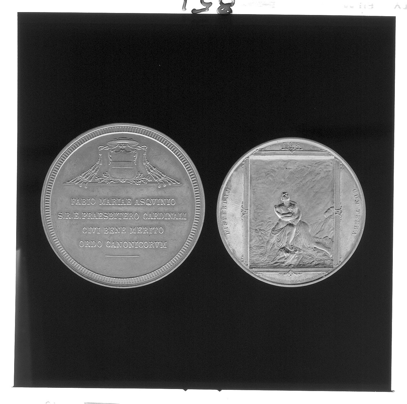 iscrizione (medaglia, opera isolata) - ambito udinese (sec. XIX)