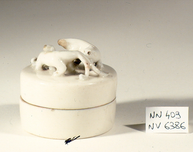 animali (scatola, opera isolata) - ambito cinese (seconda metà sec. XVIII)